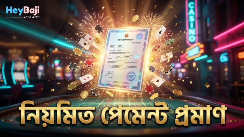 নিয়মিত পেমেন্ট প্রমাণ ও ট্র্যাকিং ব্যবস্থার দৃশ্য।