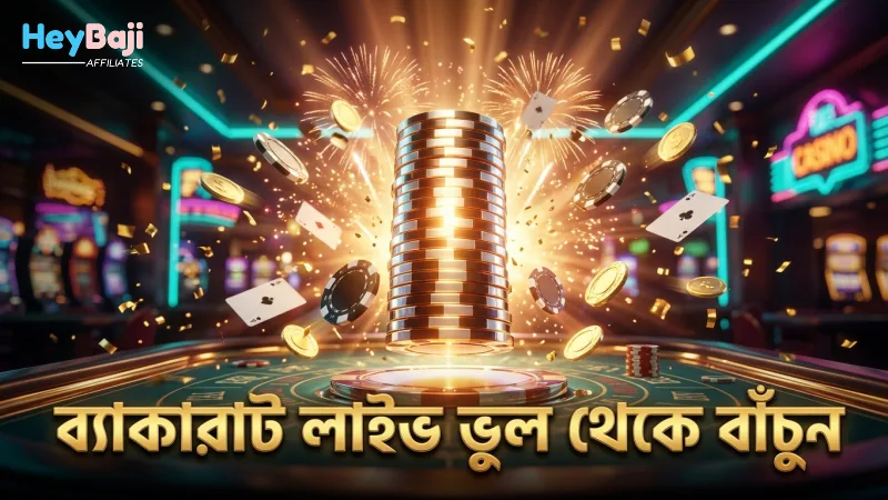 ব্যাকারাট লাইভ গেমে সাধারণ ভুল থেকে সুরক্ষা নিন