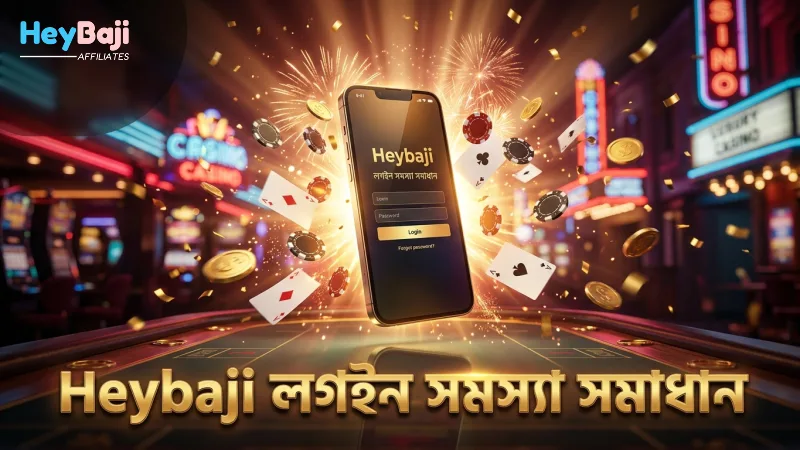 Heybaji হেল্প সেন্টারে সাধারণ লগইন সমস্যা ও সমাধান।