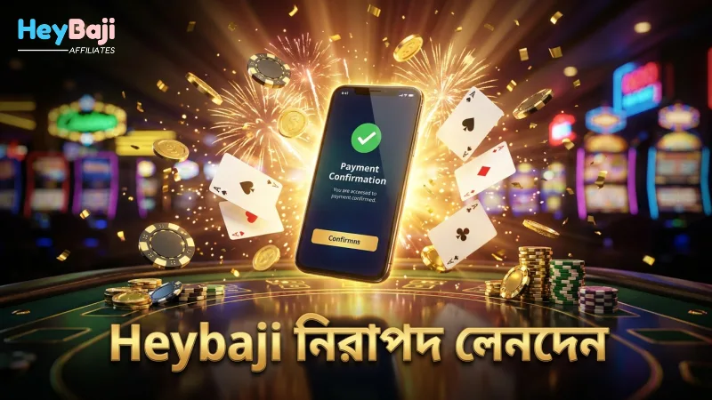 Heybaji প্ল্যাটফর্মে দ্রুত ও নিরাপদ লেনদেন নিশ্চিত