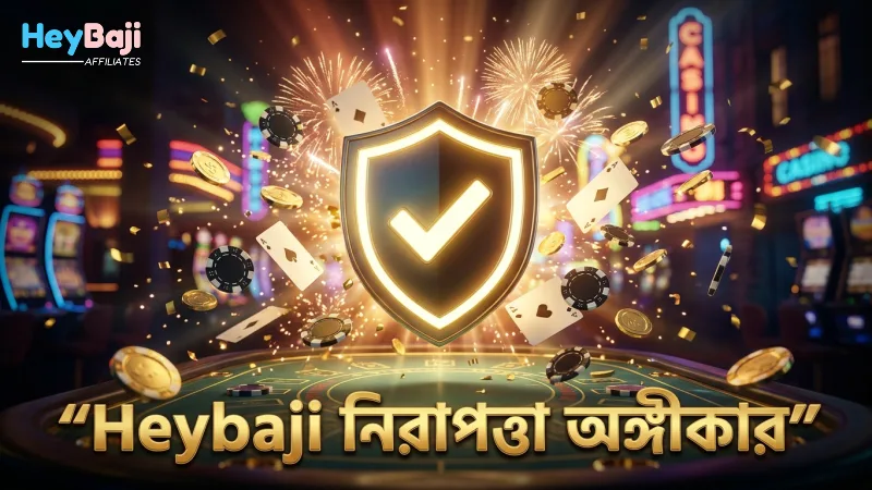 নিরাপত্তা ও দায়িত্বশীল গেমিংয়ে Heybaji এর অঙ্গীকার
