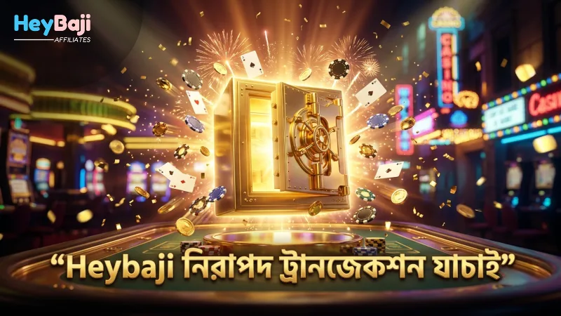 Heybaji ডিপোজিট করার ৩টি সহজ এবং নিরাপদ উপায় 3 Heybaji ডিপোজিট নিরাপত্তা নিশ্চিত করতে ট্রানজেকশন যাচাই করুন