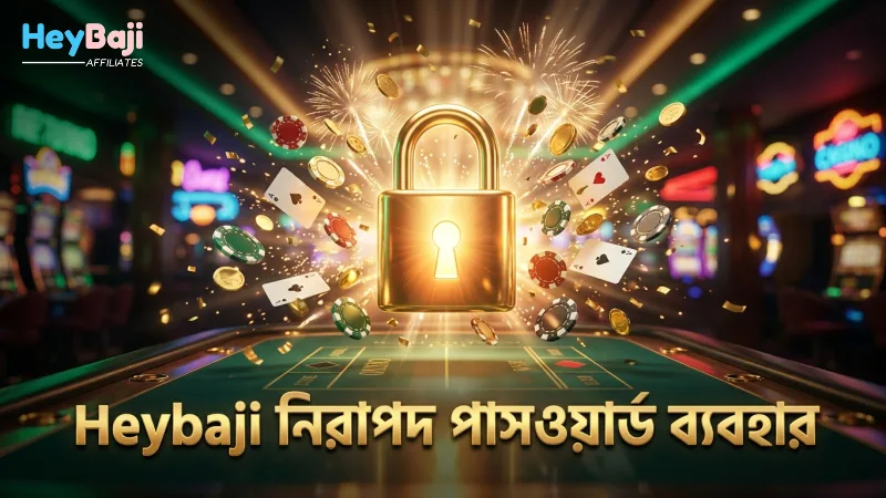Heybaji রেজিস্ট্রেশন করার সময় যে ভুলগুলো এড়িয়ে চলবেন 2 Heybaji অ্যাকাউন্ট নিরাপত্তার জন্য শক্তিশালী পাসওয়ার্ড ব্যবহার করুন