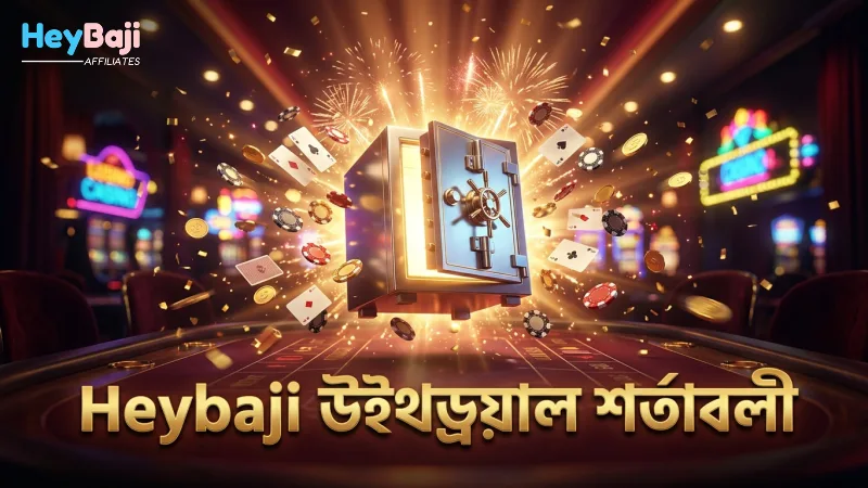 Heybaji উইথড্রয়াল কি আসলেই দ্রুত পাওয়া সম্ভব? 1 Heybaji উইথড্রয়াল শর্তাবলী ও সীমাবদ্ধতা বুঝে কাজ করুন