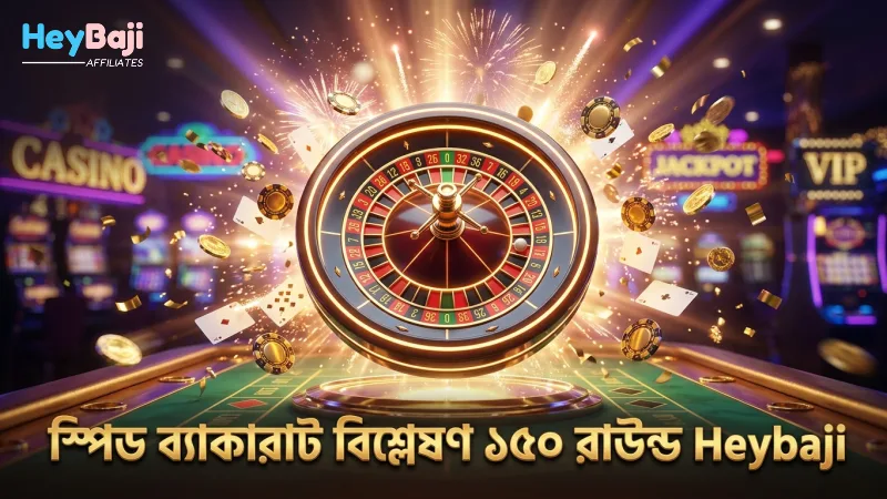 স্পিড ব্যাকারাট খেলার সময় যে ভুলগুলো এড়িয়ে চলবেন 1 ২৭ সেকেন্ডে ১৫০ রাউন্ড বিশ্লেষণ করে স্পিড ব্যাকারাটের গতিবিধি বোঝা যায়